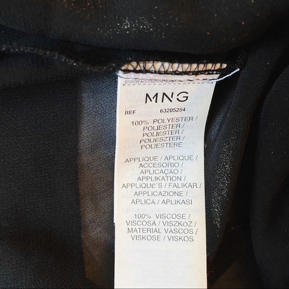 Sheer Gold Mango Top - Picture 9 of 10